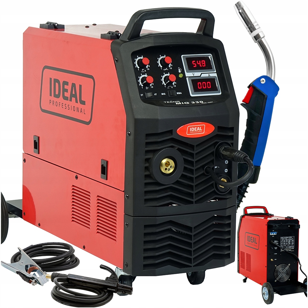 Spawarka Inwertorowa Migomat Ideal Tecnomg Mig 330A Mma Igbt 4x4 400V 2T 4T