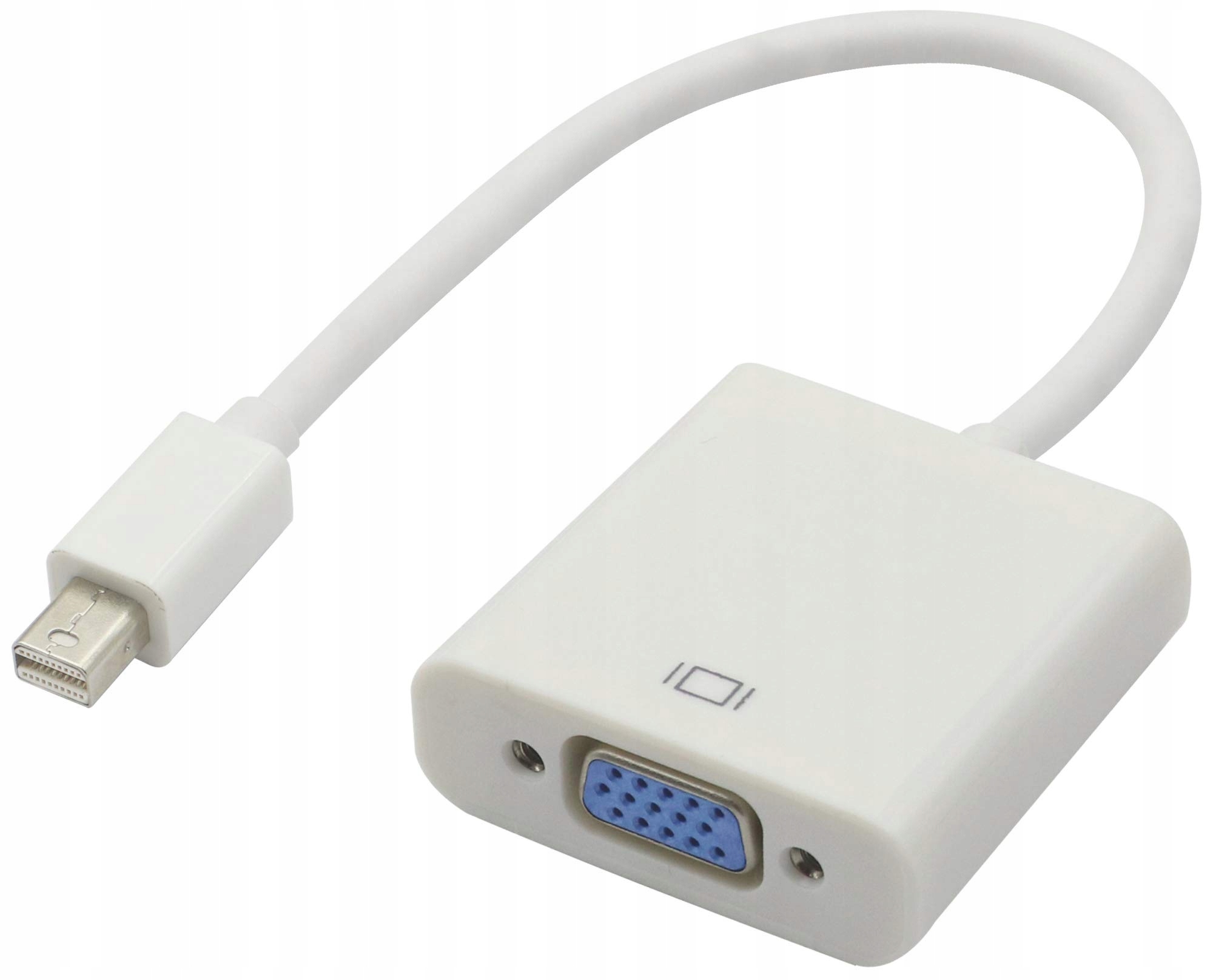 Adapter Mini DisplayPort do VGA D-Sub Konwerter
