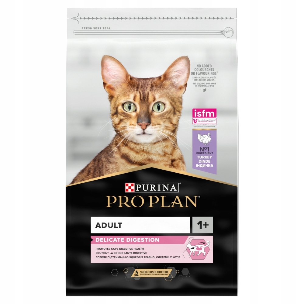 Purina Pro Plan Delicate Digestion indyk sucha karma dla kota 10 kg