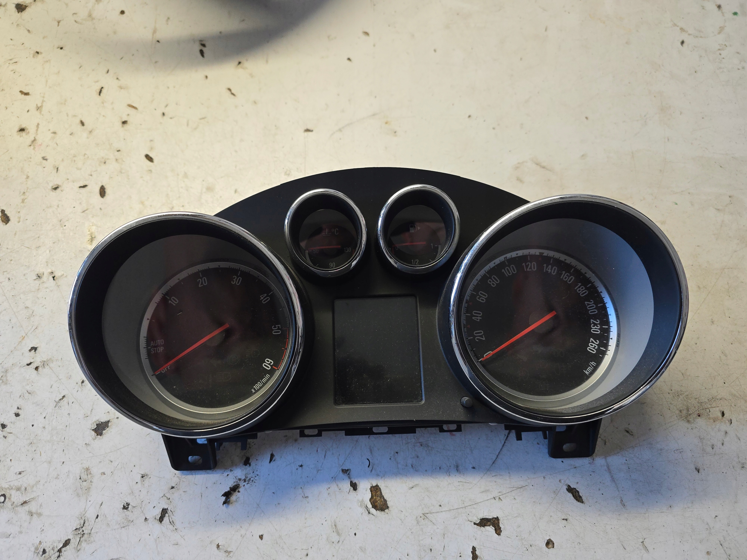 OPEL ASTRA J dials dials 13460582 BA1R EUROPA DIESEL