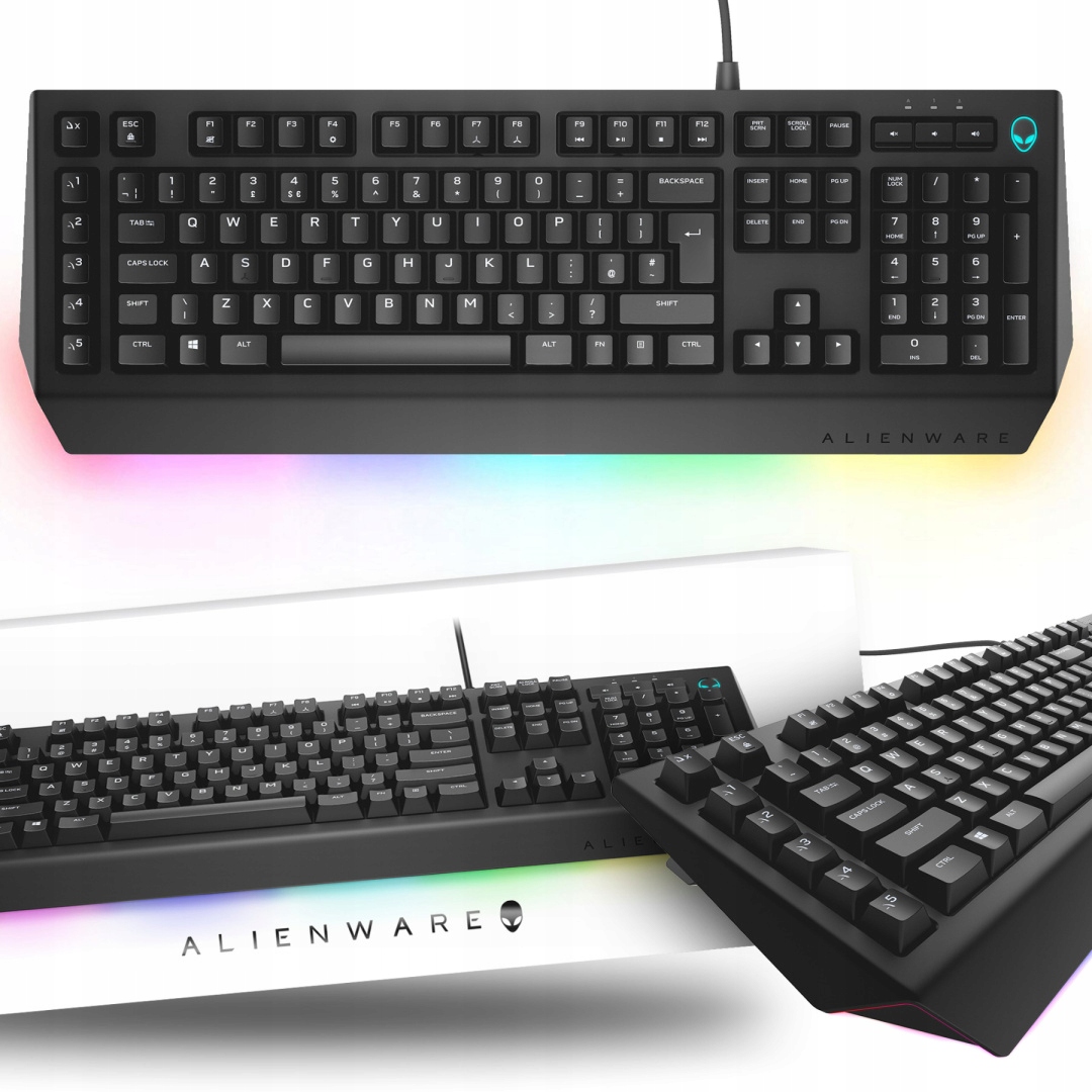 Klawiatura mechaniczna Dell Alienware Advanced Gaming AW568