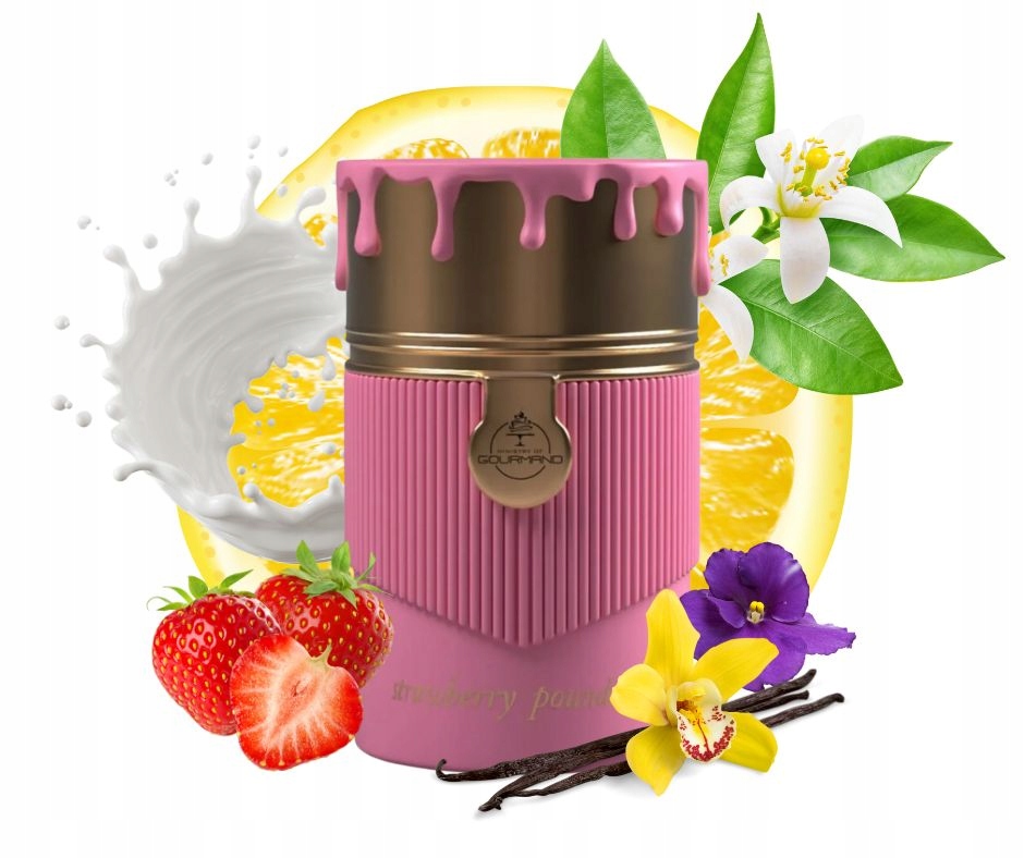 Oryginalne Perfumy Arabskie Paris Corner Strawberry Pound Cake+GRATIS