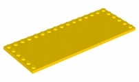 

Lego 6205 Płytka Gładka 6x16 Żółta Nowa (12g)