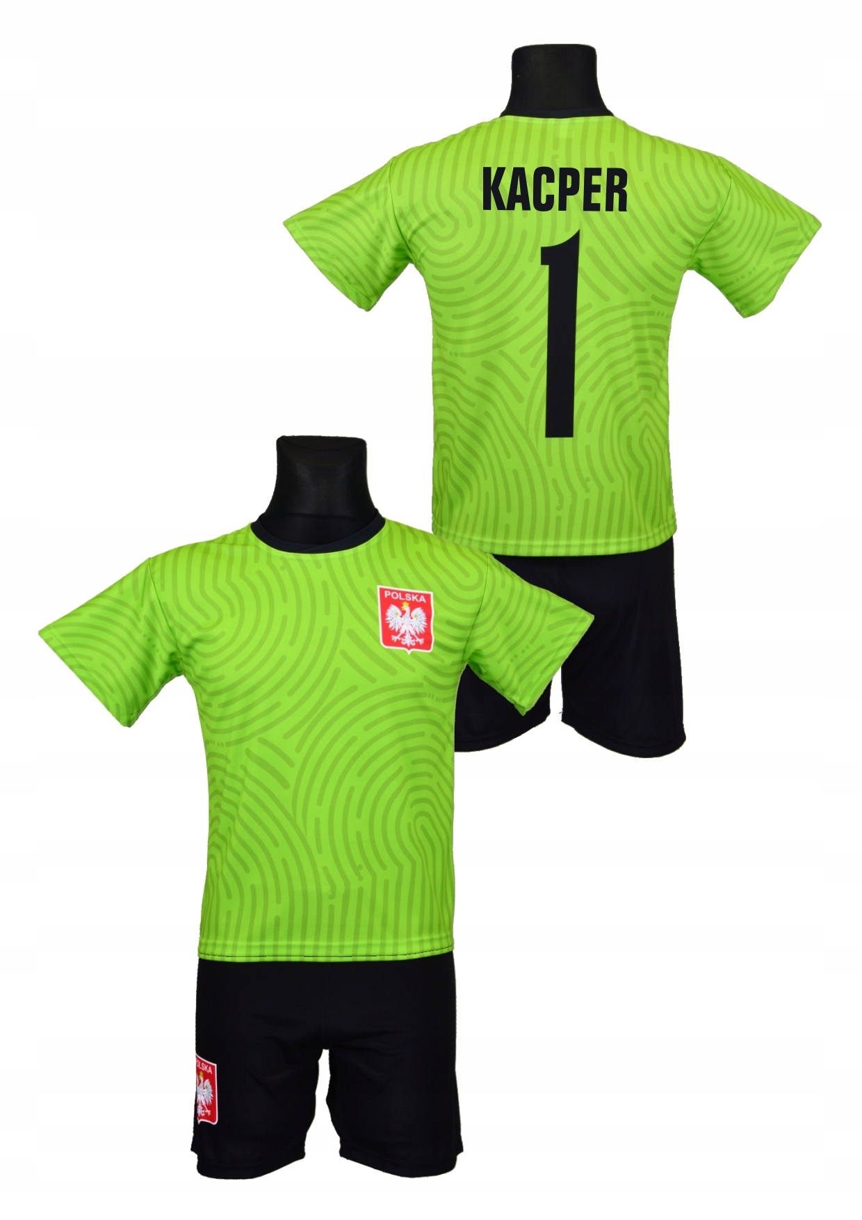 SZCZĘSNY lub NADRUK strój piłkarski rozm. 158 Kod producenta NPOLbks158