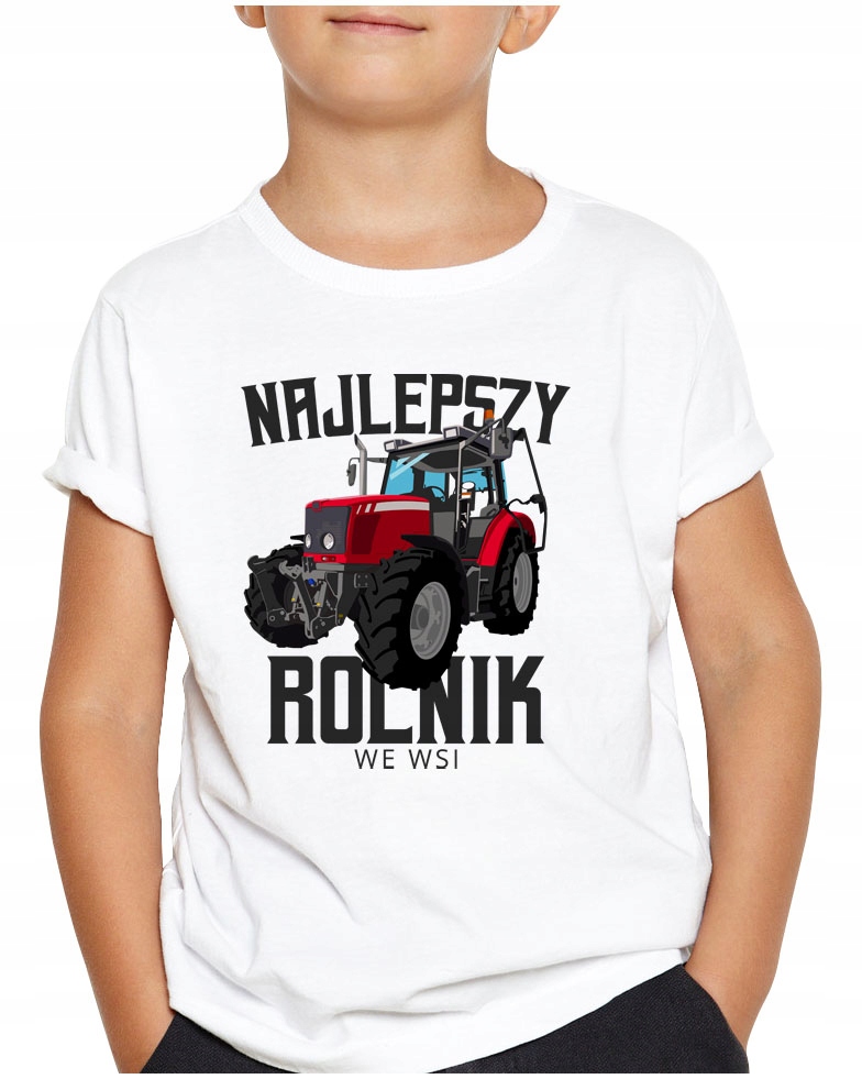 

Koszulka bawełniana Traktor Rolnika John Deere 134