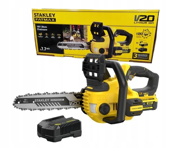 Řetězová pila V20 30 cm 18V 1x4,0Ah SFMCCS630M1 Stanley
