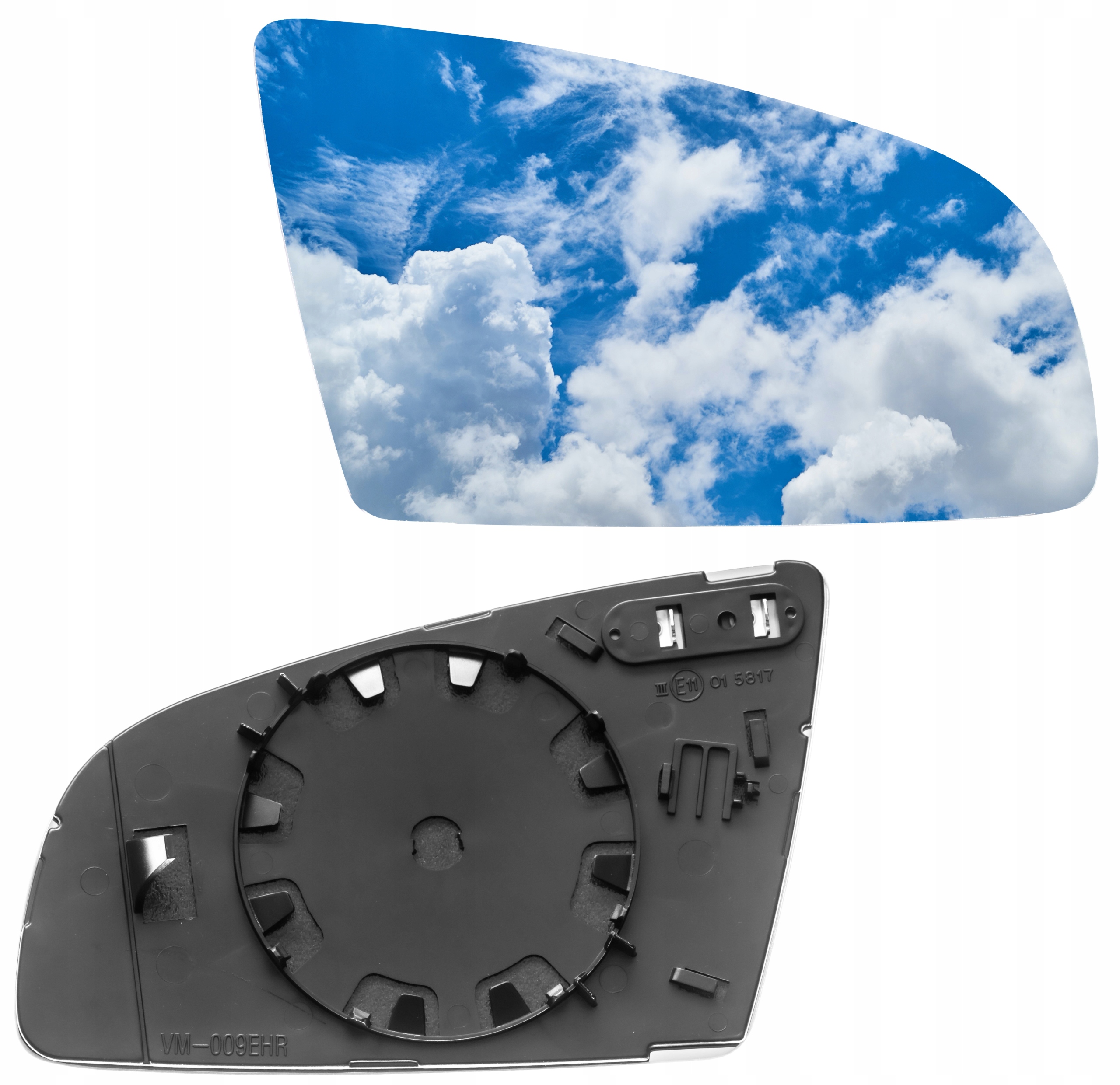 Zdjęcie AWparts WKŁAD LUSTERKA PRAWY DO GRZANY AUDI A3 8P 2003-2008