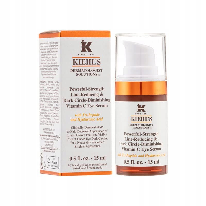 Kiehl's Oční Sérum S Vitamínem C (powerful- Strength Line-reducing+dark Cir