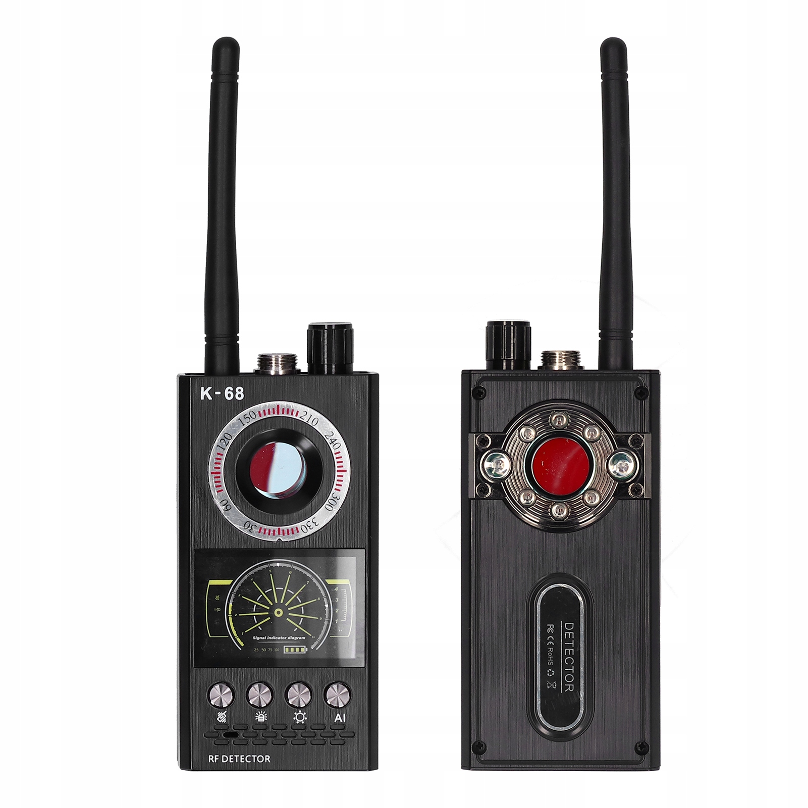 WYKRYWACZ PODSŁUCHÓW DETEKTOR KAMER + GPS