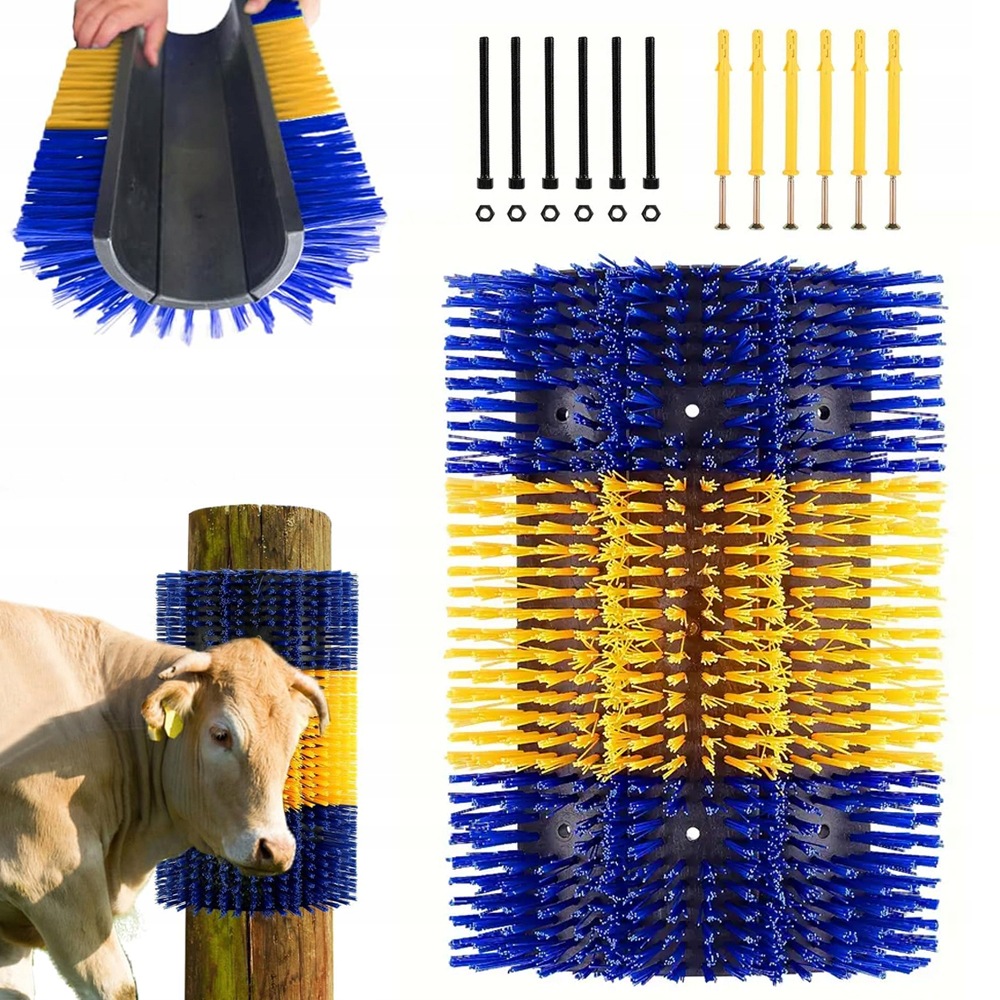 Cow Brush Szczotka Do Masażu Przeciw Swędzeniu Dla Koni I Bydła 44.5x29.97
