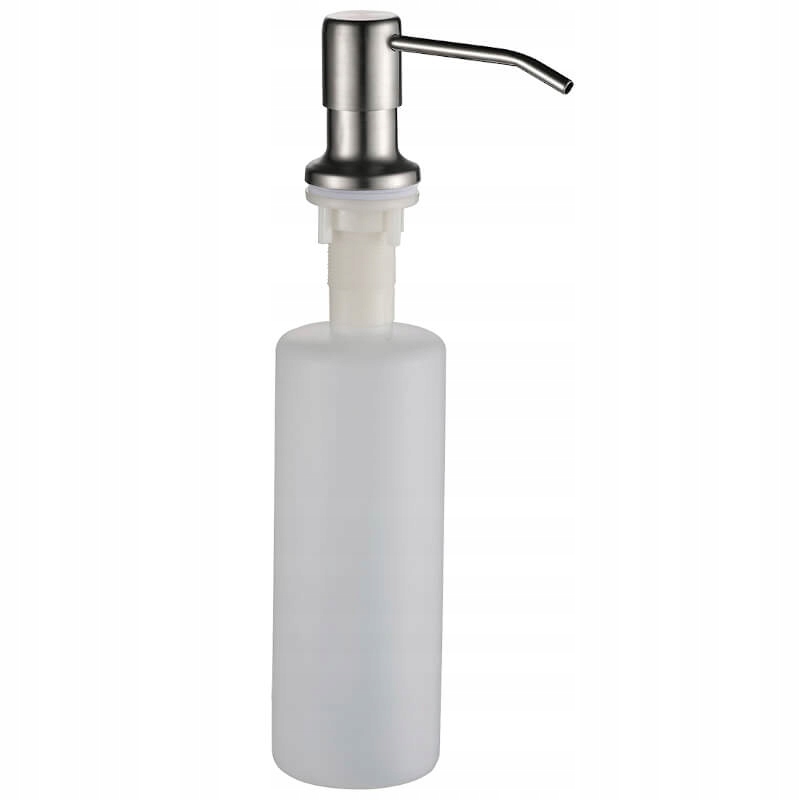 DOZOWNIK DO ZLEWU NA PŁYN STAL SZCZOTKOWANA INOX