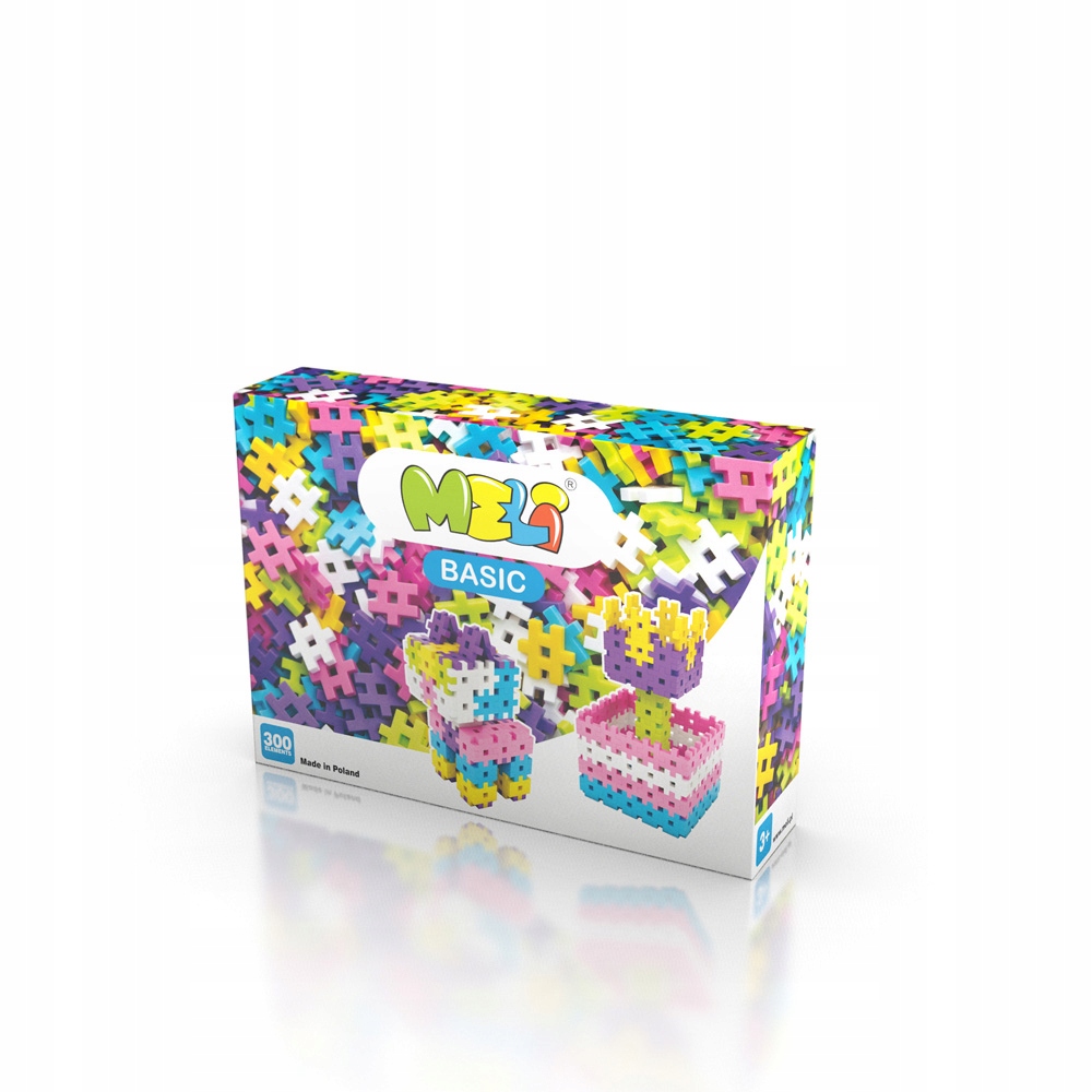 

Wafle Klocki Meli Basic 300 Konstrukcyjne Girls