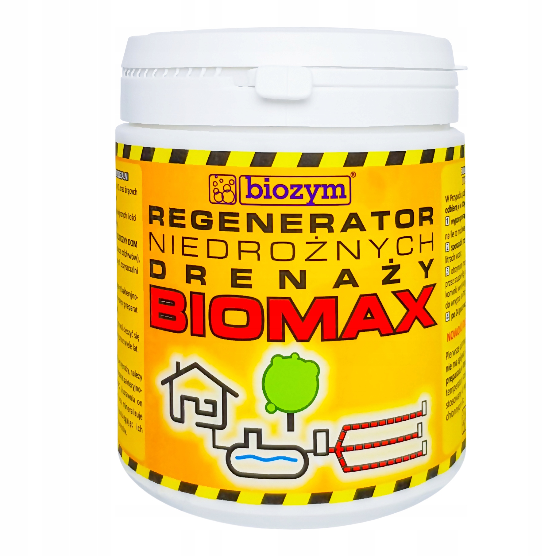 

Biozym Biomax Drenaż Regenerator Odtłuszczacz 800g
