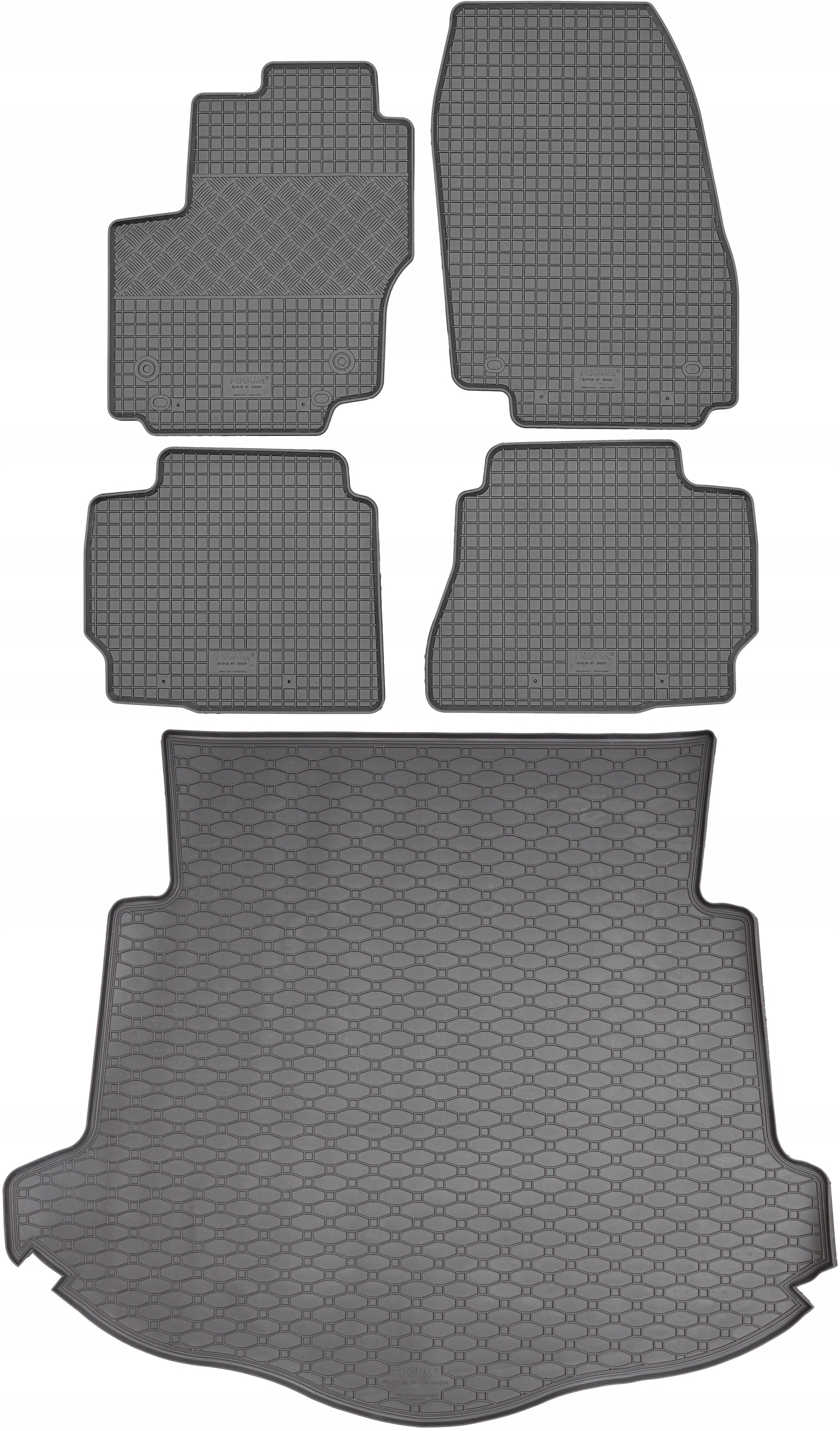 Ford Mondeo Sedan 2007-2014 Sada Koberce batožinový priestor