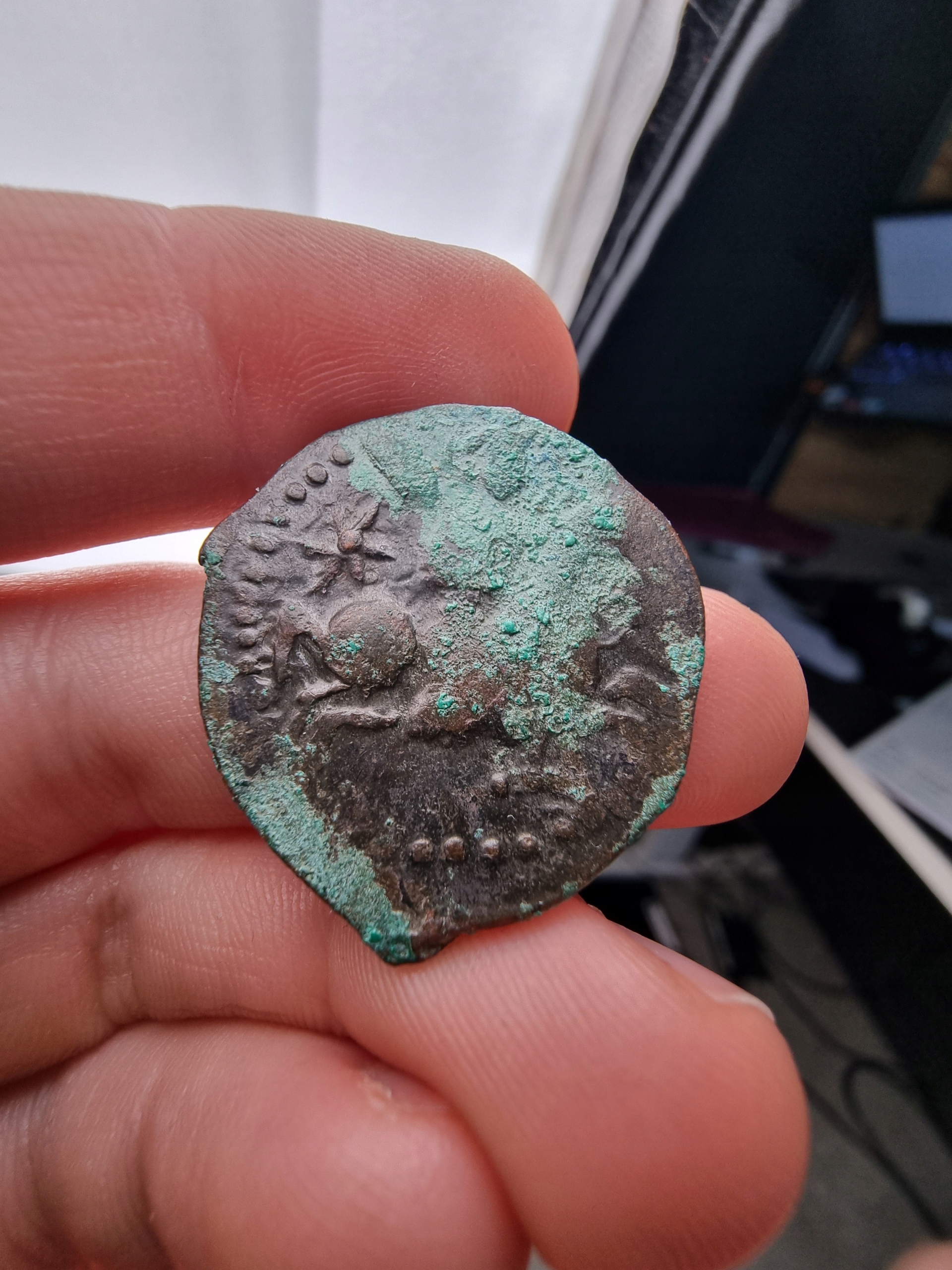 N4842 Moneta średniowieczna 7.43g