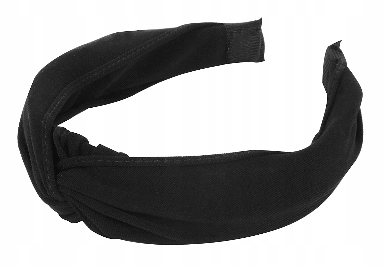 

Opaska do włosów czarna węzeł supeł knot turban