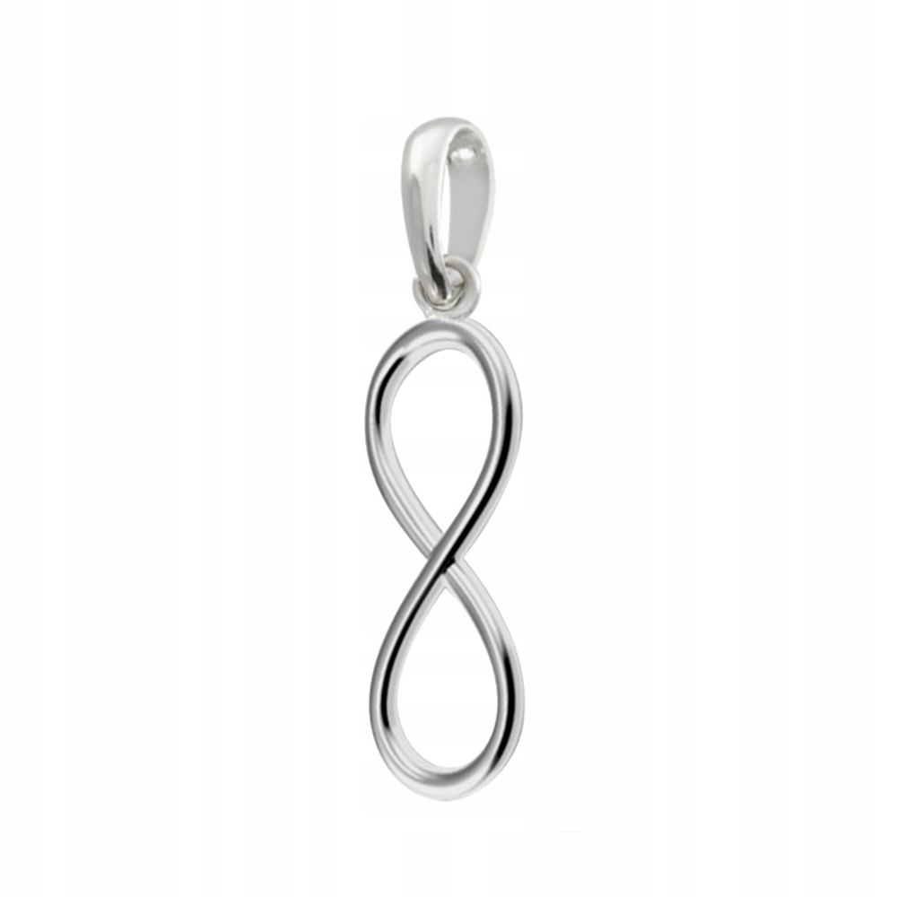 WISIOREK ZNAK NIESKOŃCZONOŚCI SREBRO INFINITY