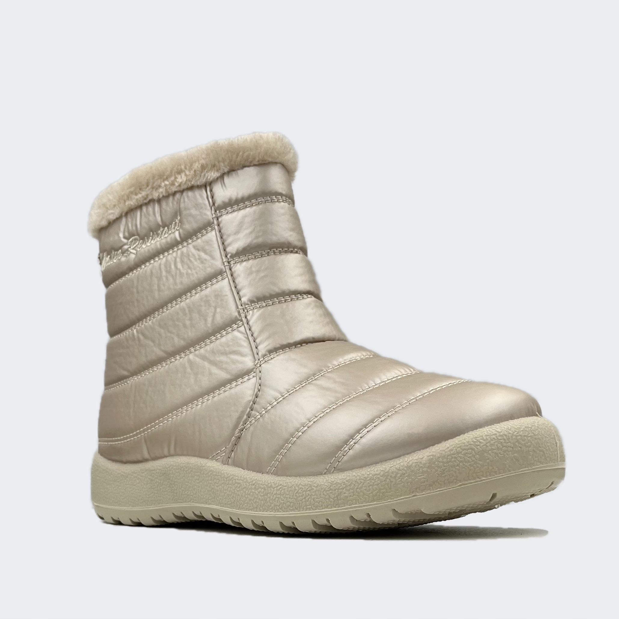 Śniegowce Damskie Wodoodporne Ocieplane Beżowy Wygodne Ciepłe Modne 41 Rozmiar 41