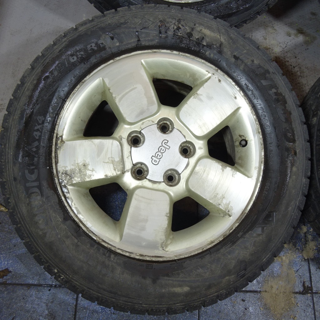 disk hliníkový Jeep OE 7.5" x 17" 5x127