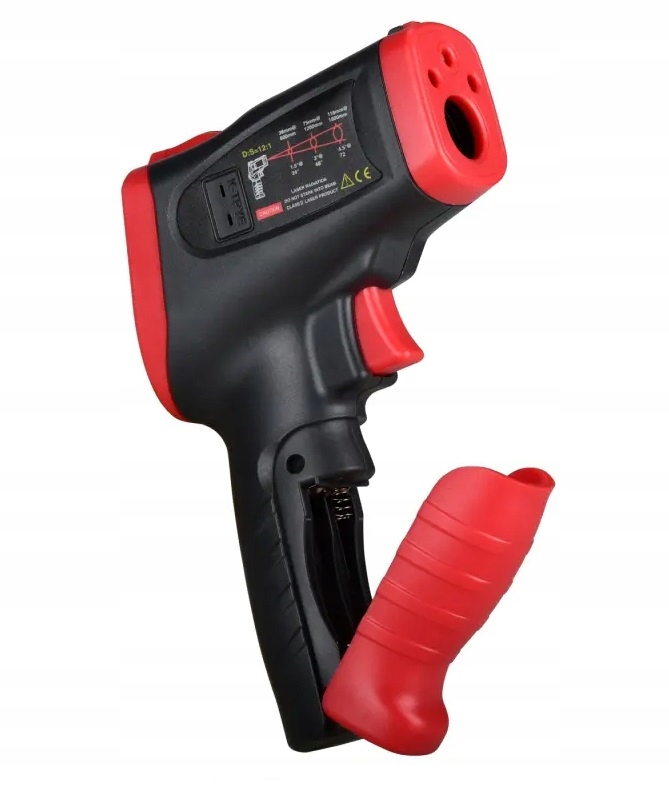 PIROMETR TERMOMETR PODCZERWIEŃ BEZDOTYKOWY TERMOPARA HIGROMETR -50 +650°C Waga produktu z opakowaniem jednostkowym 0.31 kg