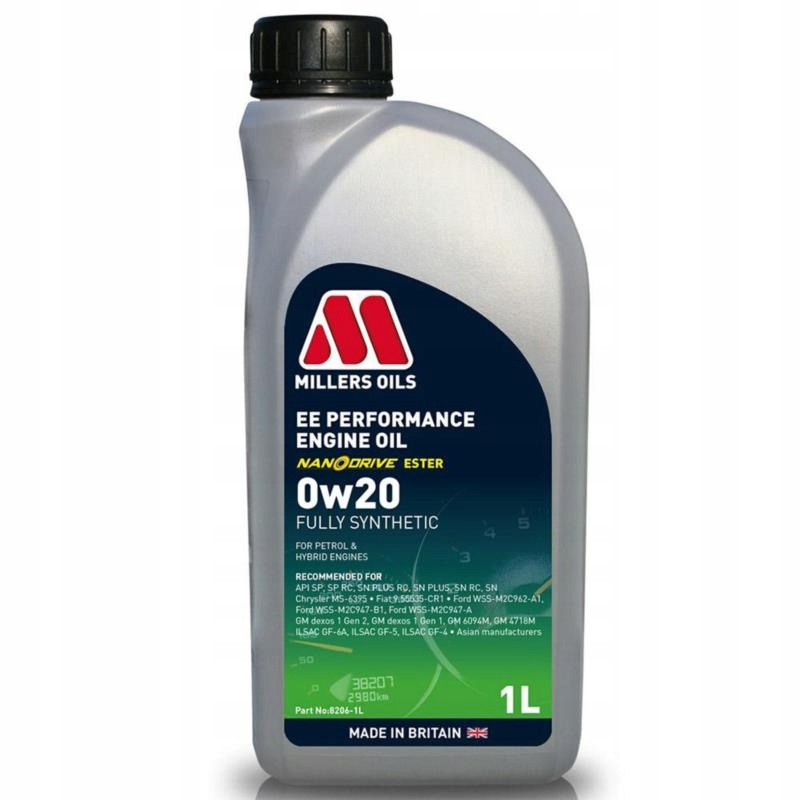 

Millers Ee Performance 0w20 1L