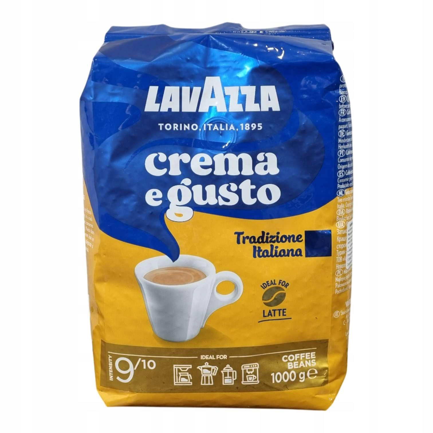 Levně Káva Zrnková Lavazza Crema E Gusto Tradizione Italiana 1 kg