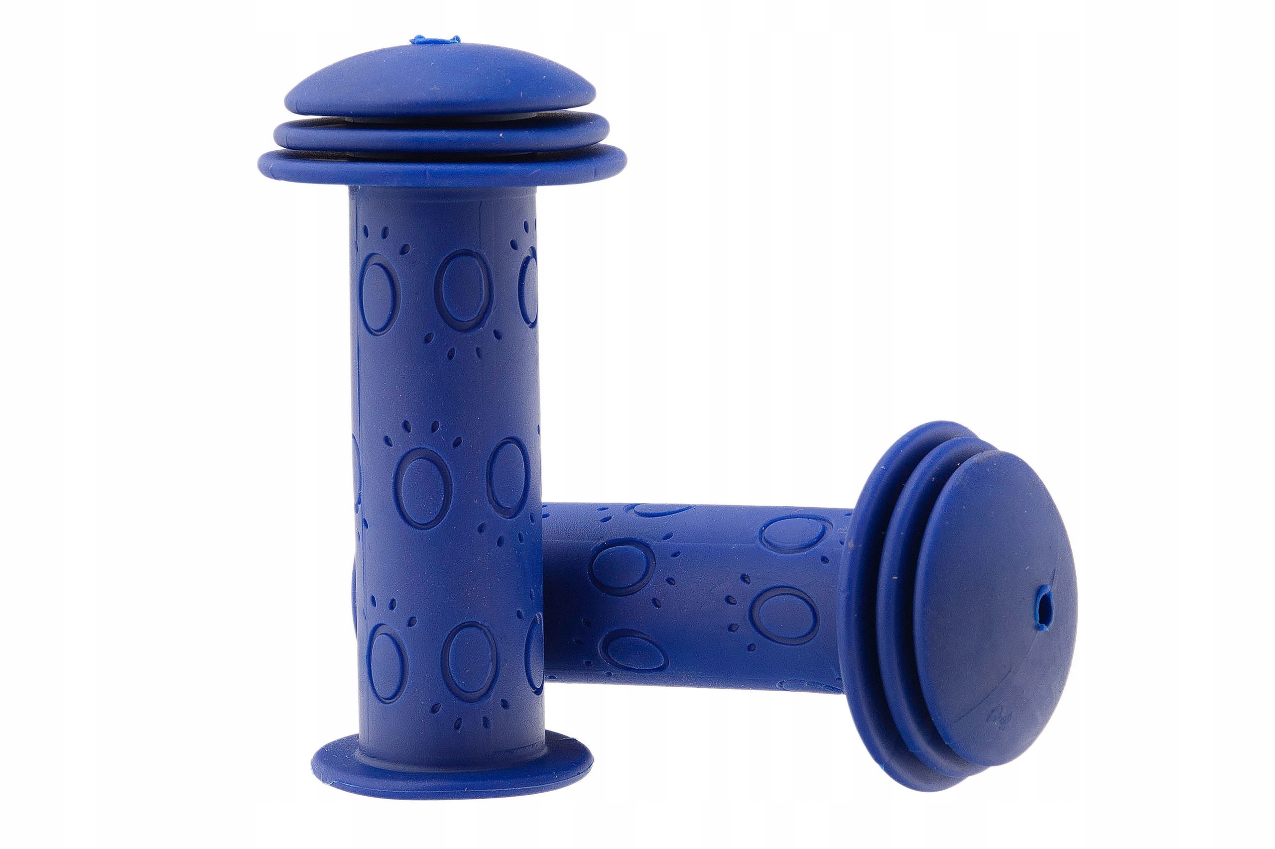 CHWYTY KIEROWNICY DZIECIĘCE 95MM RĄCZKI NIEBIESKIE Kolor dominujący odcienie niebieskiego