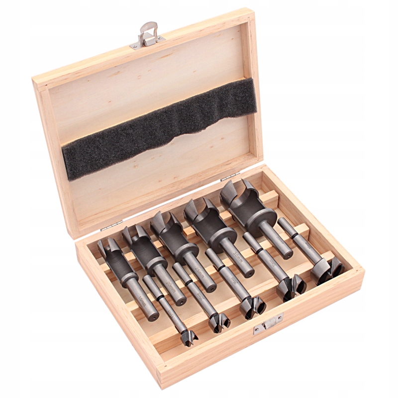 Zestaw sękowniki flekowniki do drewna 10el 15-35mm