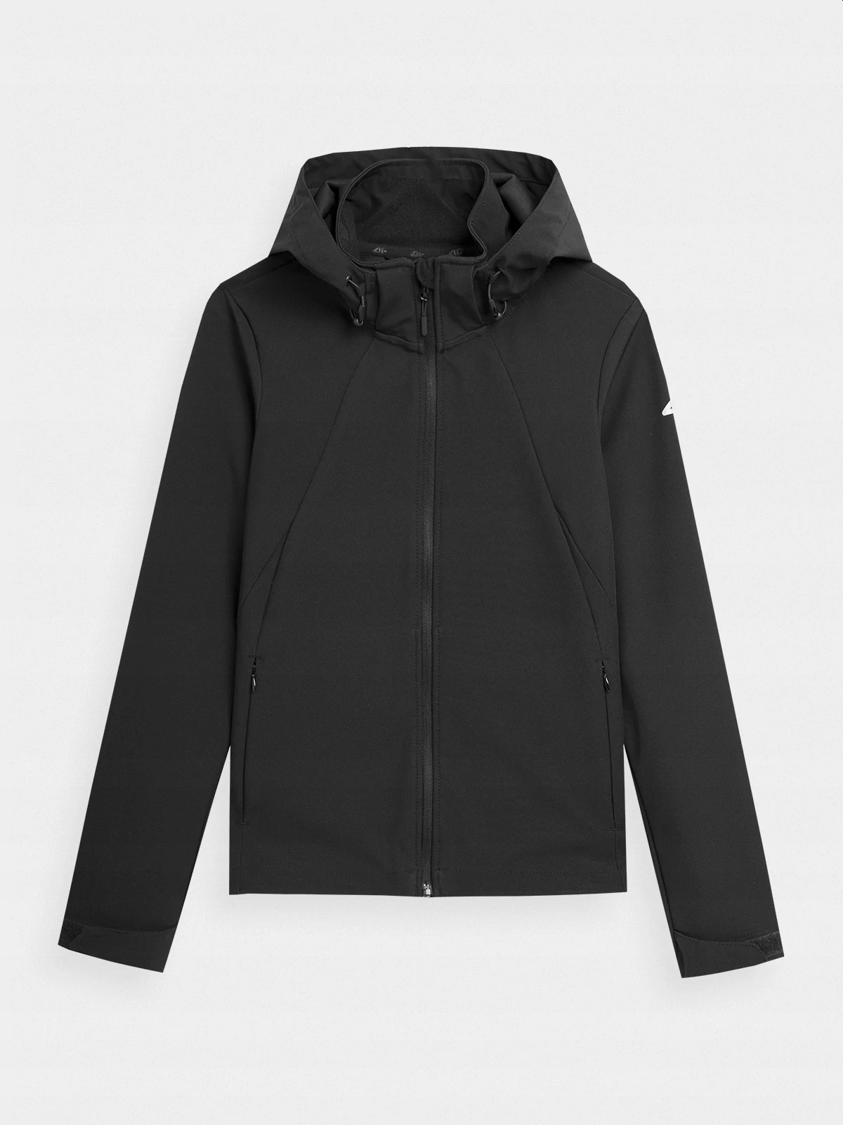 DAMSKA KURTKA SOFTSHELL WIATROODPORNA 4F Z KAPTUREM MEMBRANA 5000 S Płeć kobieta