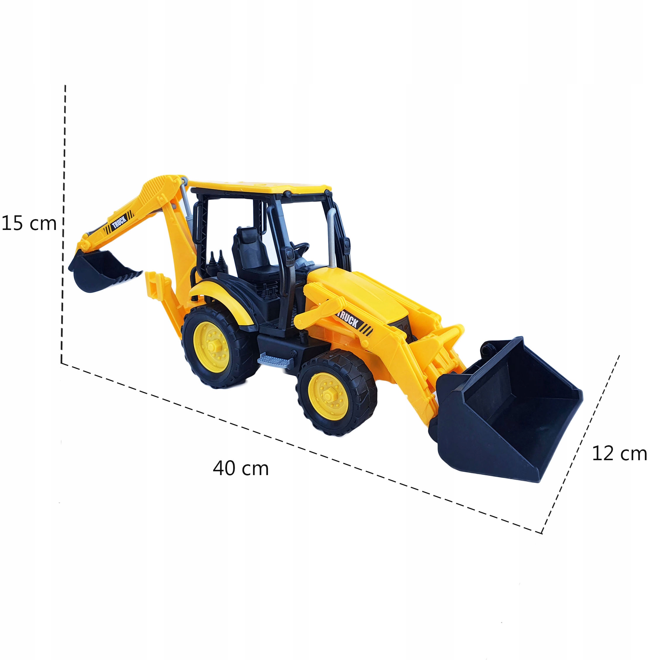 DUŻA KOPARKO ŁADOWARKA Z NAPĘDEM RĘCZNYM KOPARKA Kod producenta 0021845349475