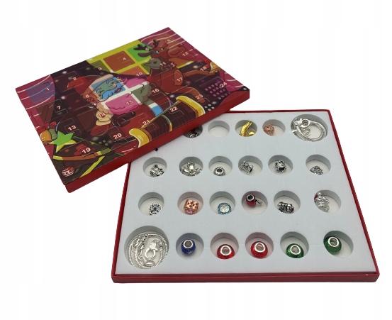 KALENDARZ ADWENTOWY BRANSOLETKA BIŻUTERIA PREZENT Marka Inna marka