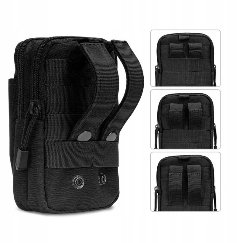 SASZETKA TAKTYCZNA NERKA BIODROWA WOJSKOWA MOLLE Materiał dominujący syntetyk