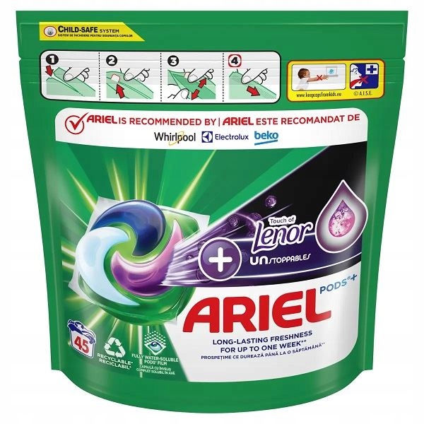 

Ariel 3w1 kapsułki Touch of Lenor Amethyst 45 szt