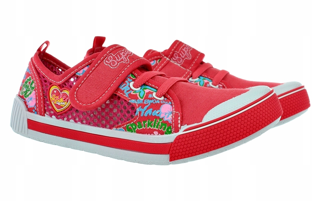 

Buty Sportowe Trampki Na Rzep Różowe 6229 roz. 34