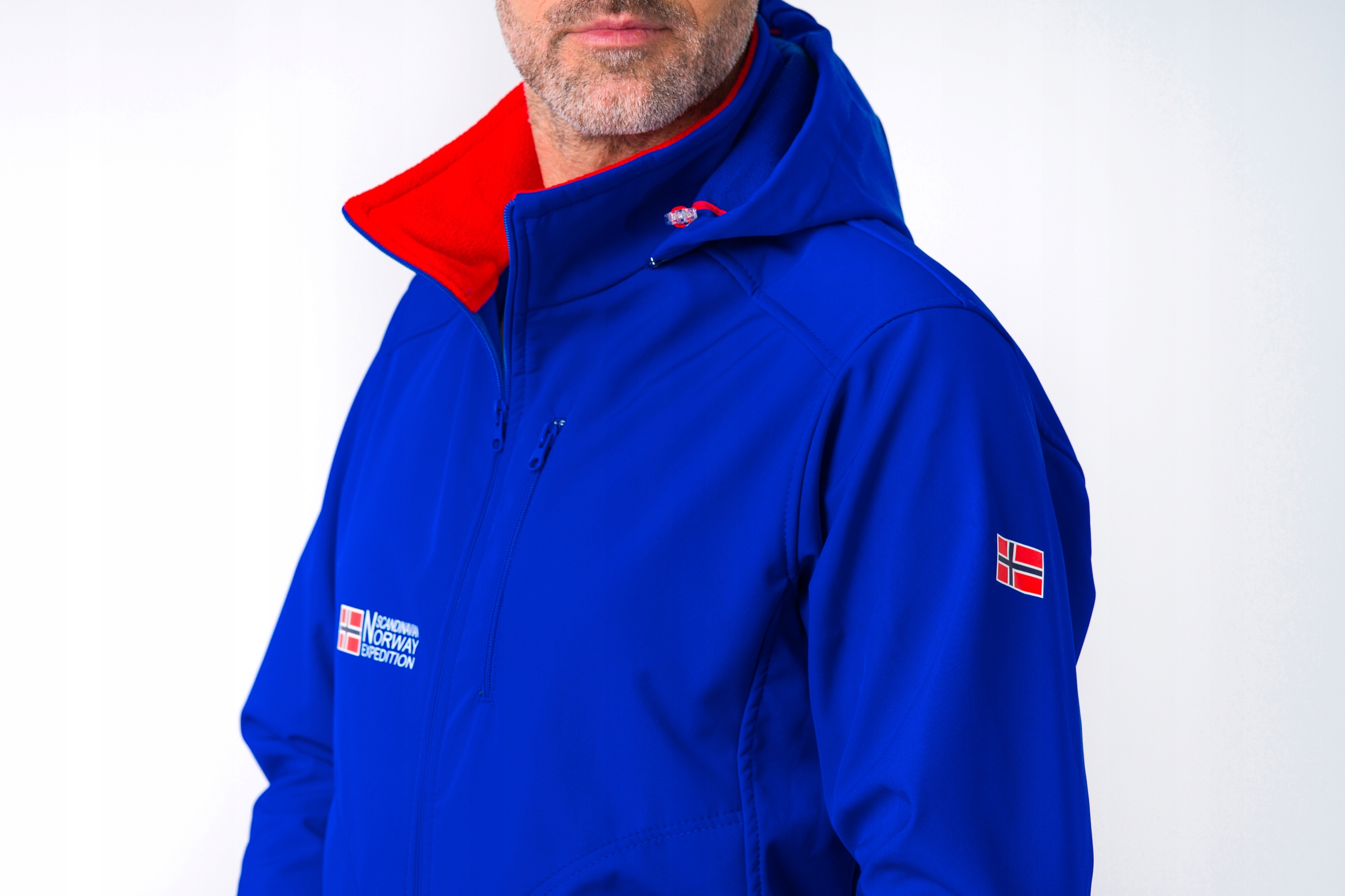 Męska Kurtka Softshel Norway Exspedition Nieprzemakalna 3XL Materiał dominujący poliester