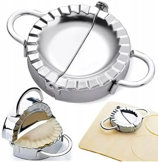 MASZYNKA WYKRAWACZ FORMA DO LEPIENIA PIEROGÓW STALOWA 2543