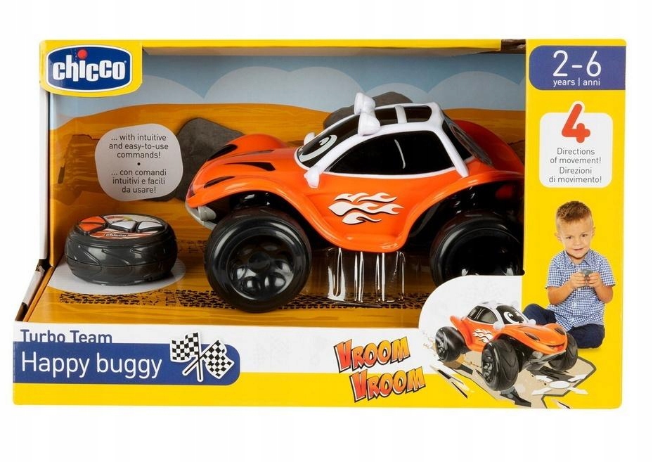 Фото - Радіокерована машина Chicco Samochód R/c Happy Buggy 
