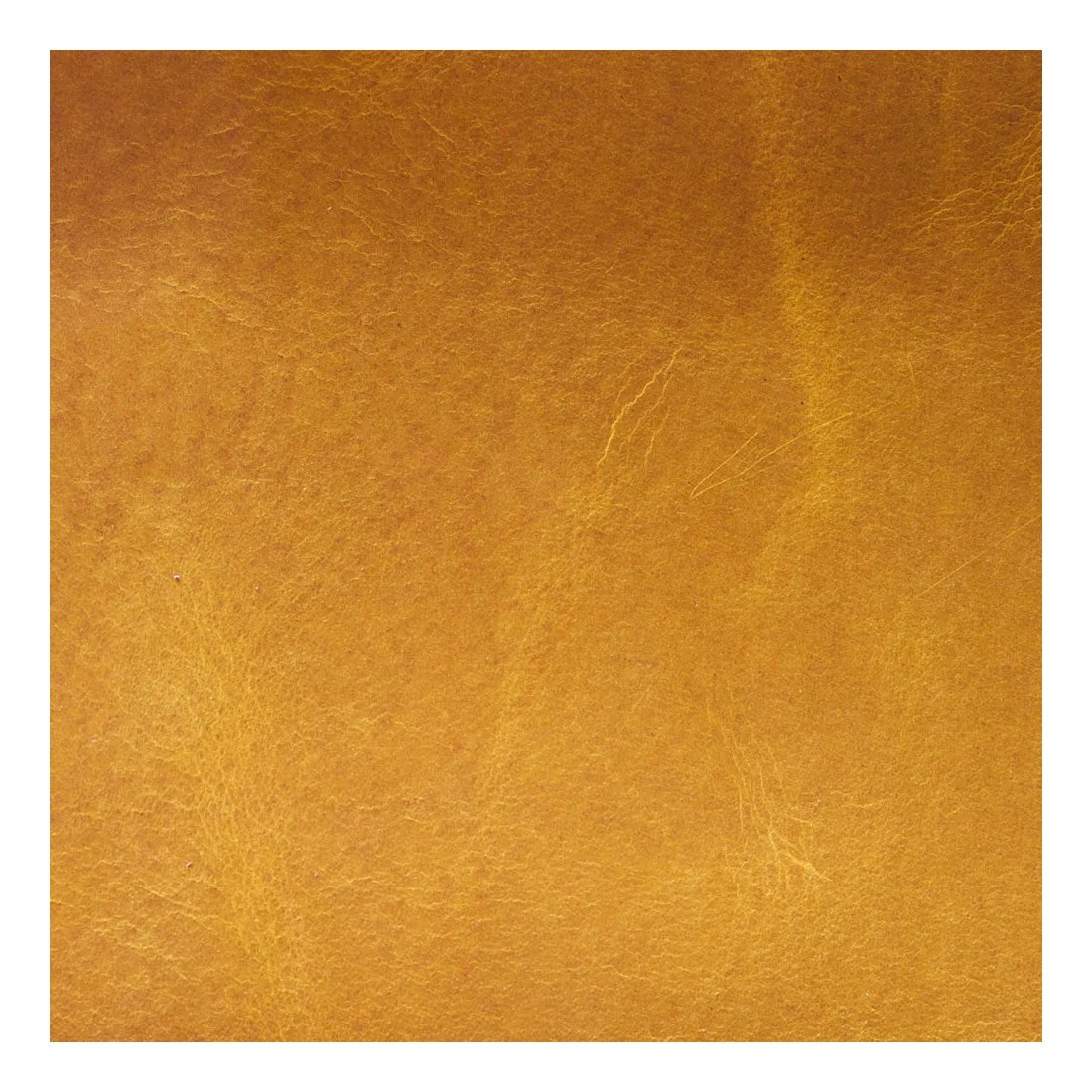 Přírodní hovězí kůže Crazy Horse Yellow žlutá 1,5–1,8 mm A2 (60x42 cm)