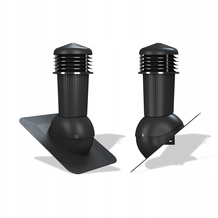 Větrací komín s odtokem Wirplast 125 mm Pod Asfaltový Šindel bitumenovou Papu