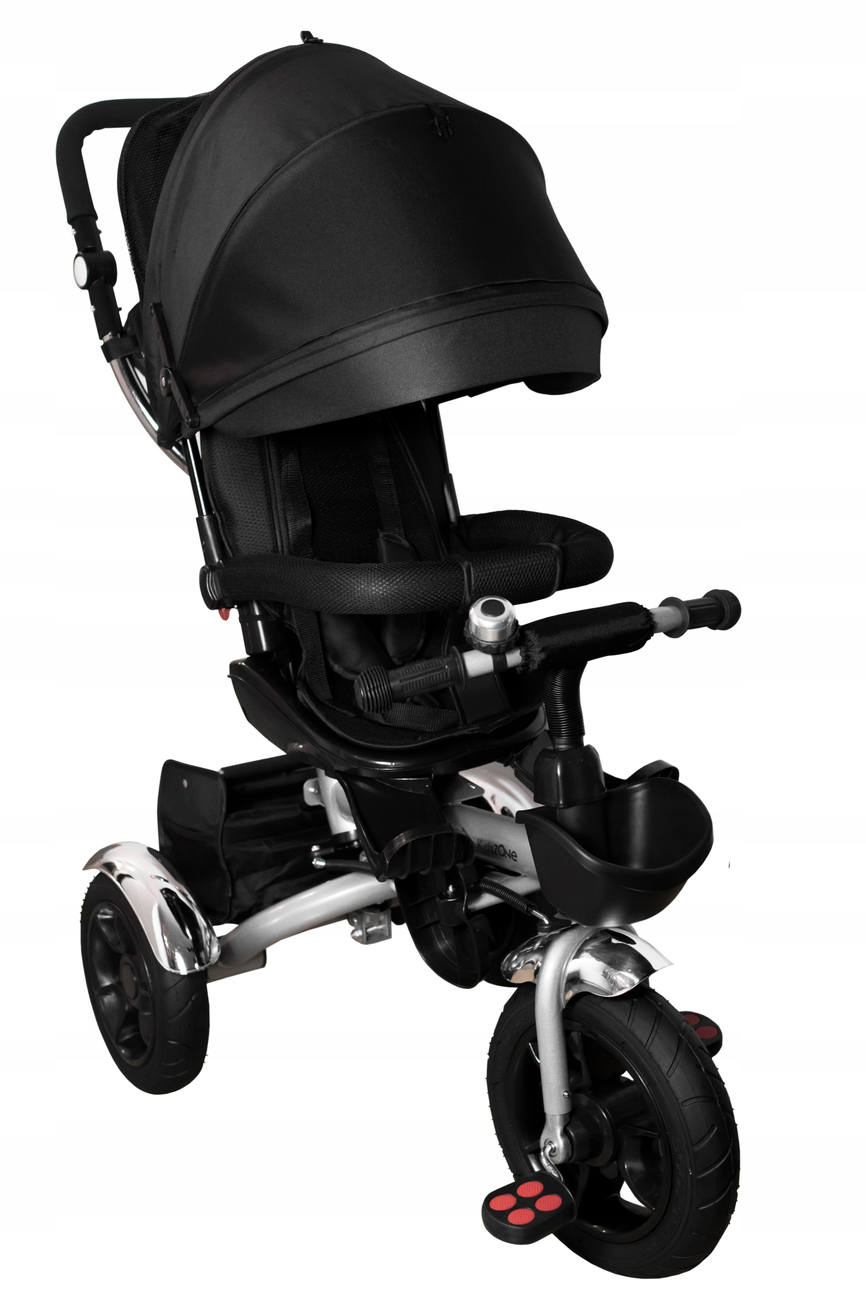 ДЕТСКИЙ ТРЕХКОЛЕСНЫЙ ВЕЛОСИПЕД ПОВОРОТНЫЙ СВОБОДНОЕ КОЛЕСО СКЛАДНОЙ