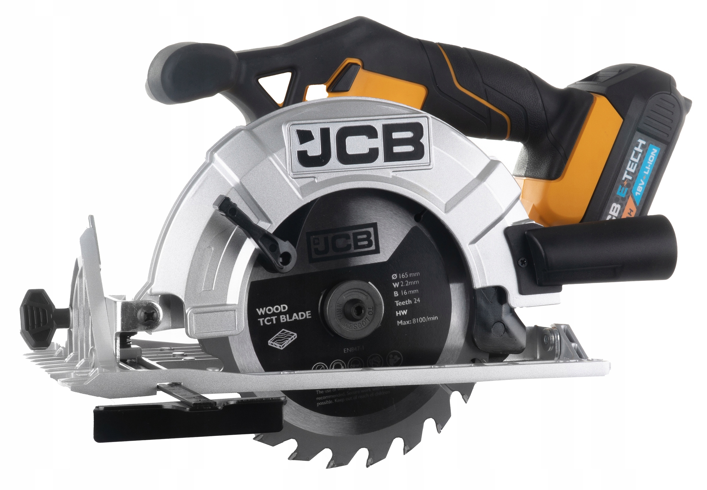 Akumulátorová ponorná pila 18V 165 mm (bez akumulátoru) Jcb
