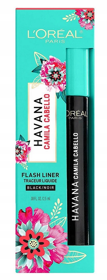 Oční linka L'Oréal Havana Camila Cabello Flash Liner Černá/modrá 2,5 ml