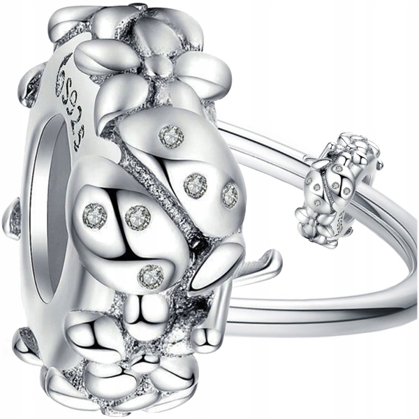 

Charms Biedronka Stoper S925 srebro 925 koralik