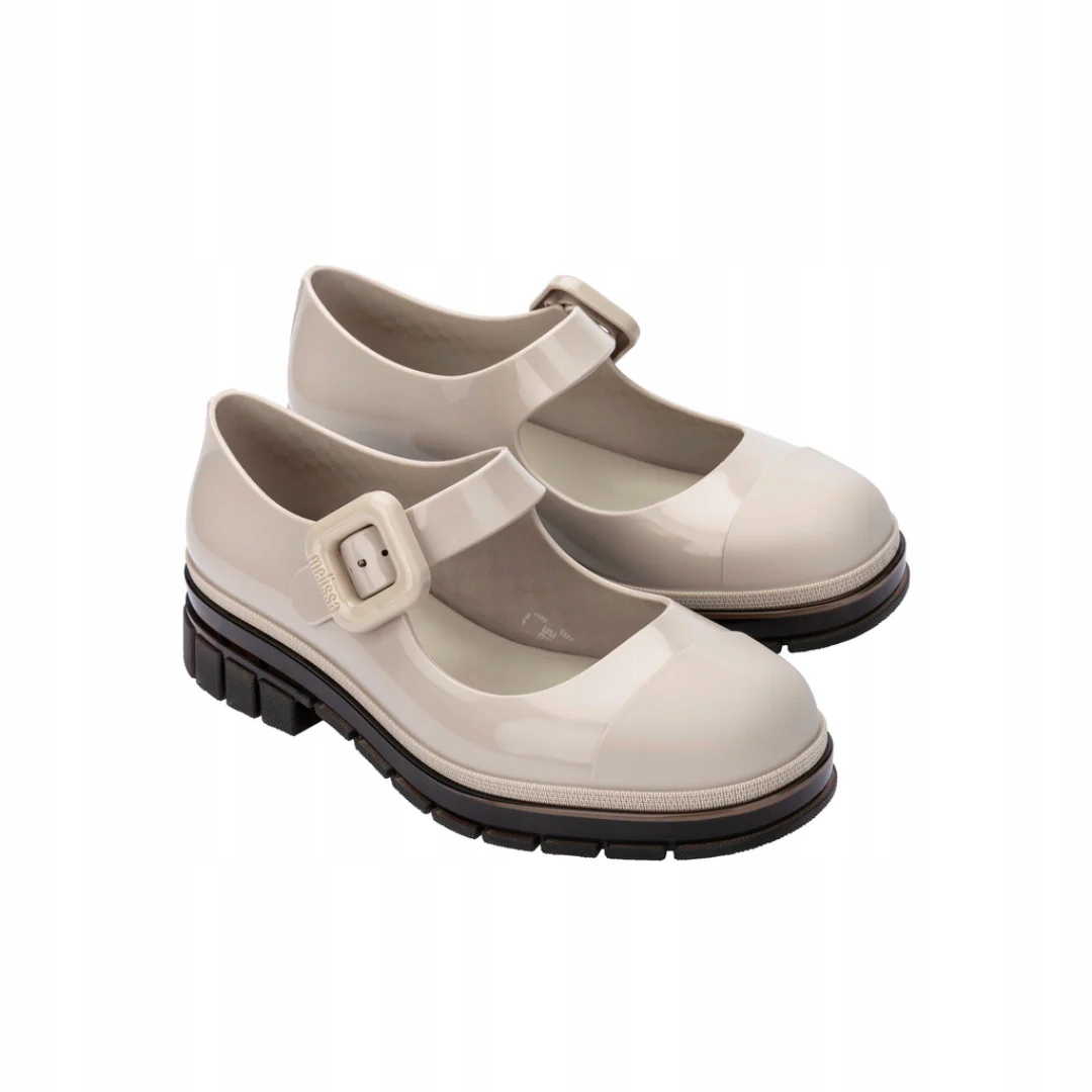 Melissa June Ad Beige/ Brown Dámské polobotky Béžová 37