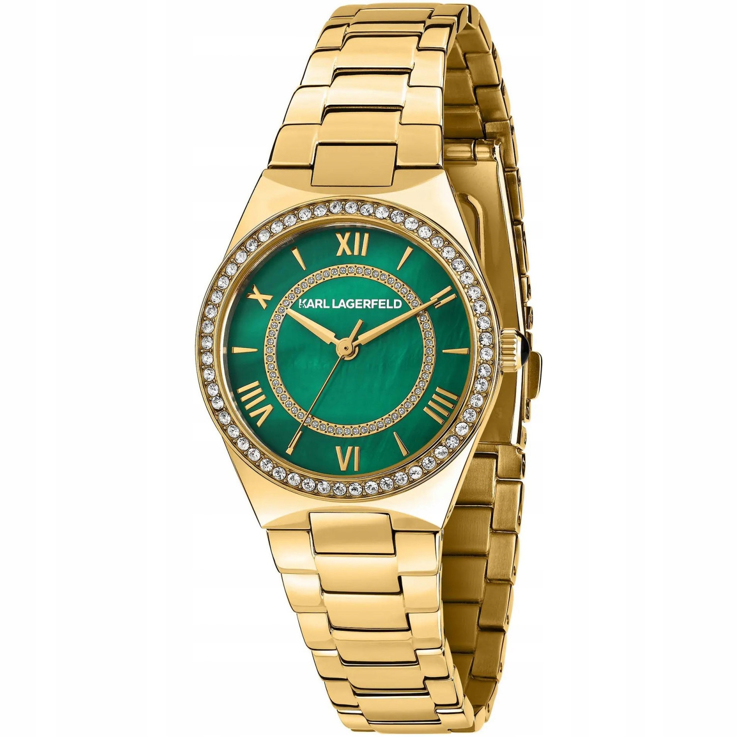 Dámské hodinky Karl Lagerfeld R0553105502 zlaté