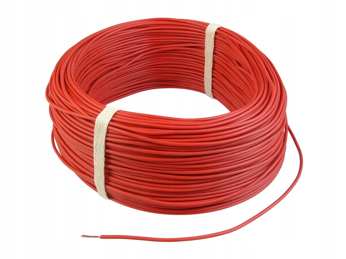 Instalační kabel Lgy 4mm2 H07V-K červený (role 100 m)