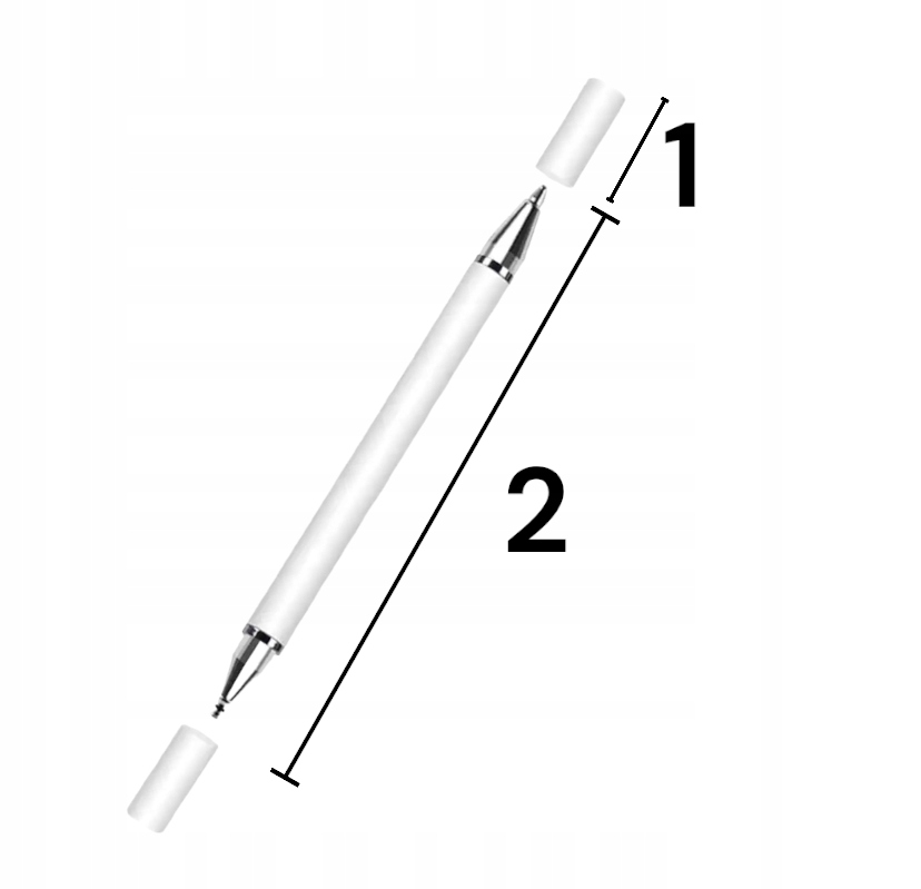 RYSIK DOTYKOWY 2W1 DO TABLETA IPADA BEZ ŁADOWANIA Cechy dodatkowe przyciski funkcyjne