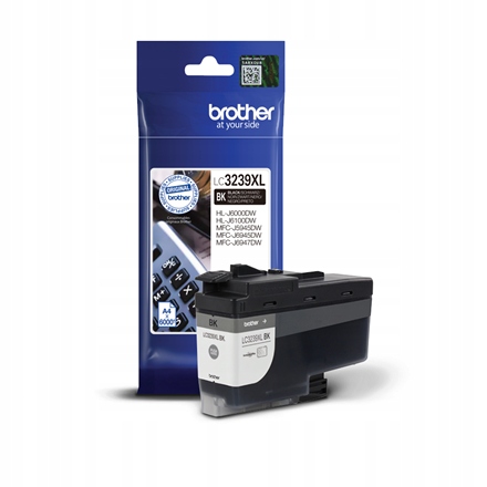 Brother 3239XLBK Černá Inkoustová náplň 6000 stran