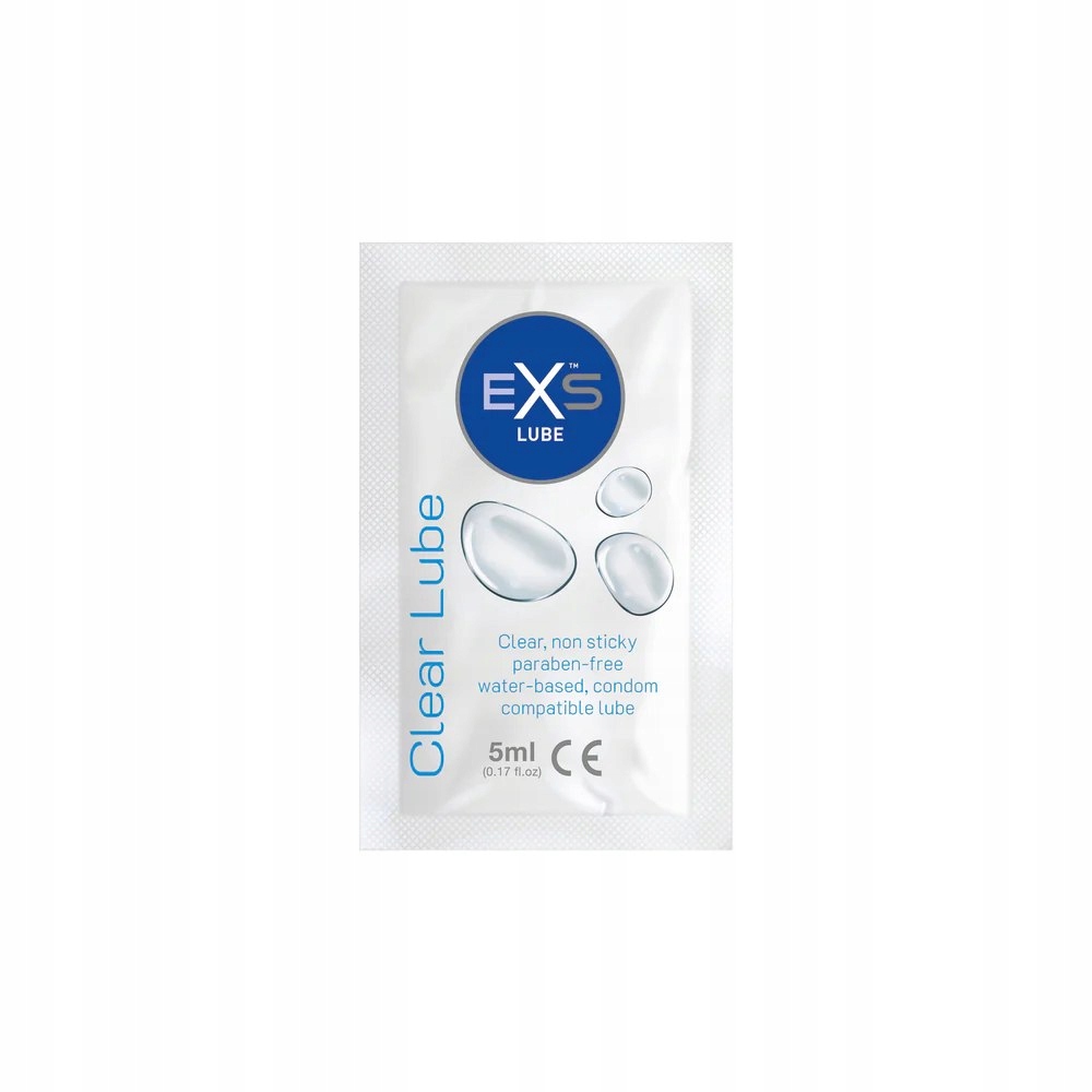 100 SZT. EXS CLEAR LUBE SASZETKI 5ML 38-0046