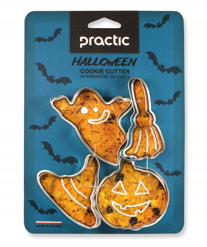 

Foremki Do Ciastek Halloween 4W1 Wykrawacze